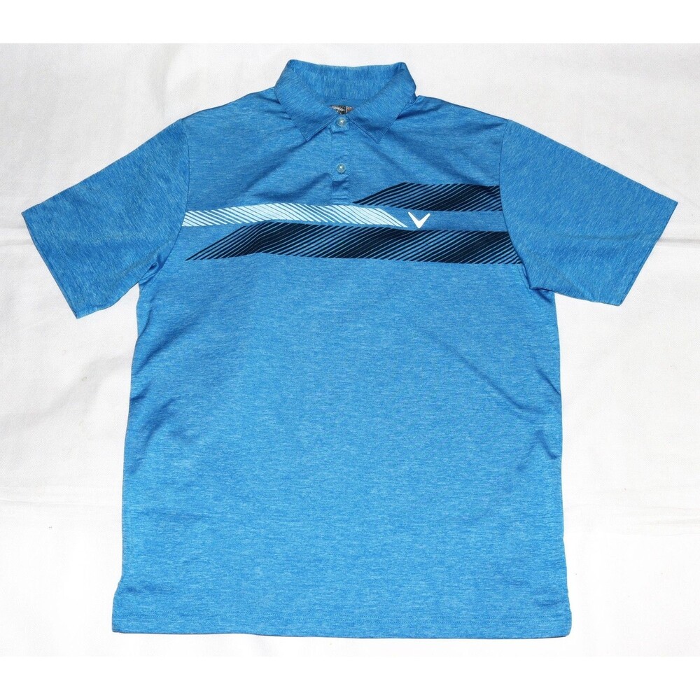 Callaway Opti-Dri Men's Short Sleeve Performance Golf Polo Shirt Size Medium‎